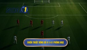 Chiến thuật bóng đá 4-1-4-1 phòng ngự