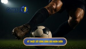 Kỹ thuật sút bóng bằng đầu ngón chân