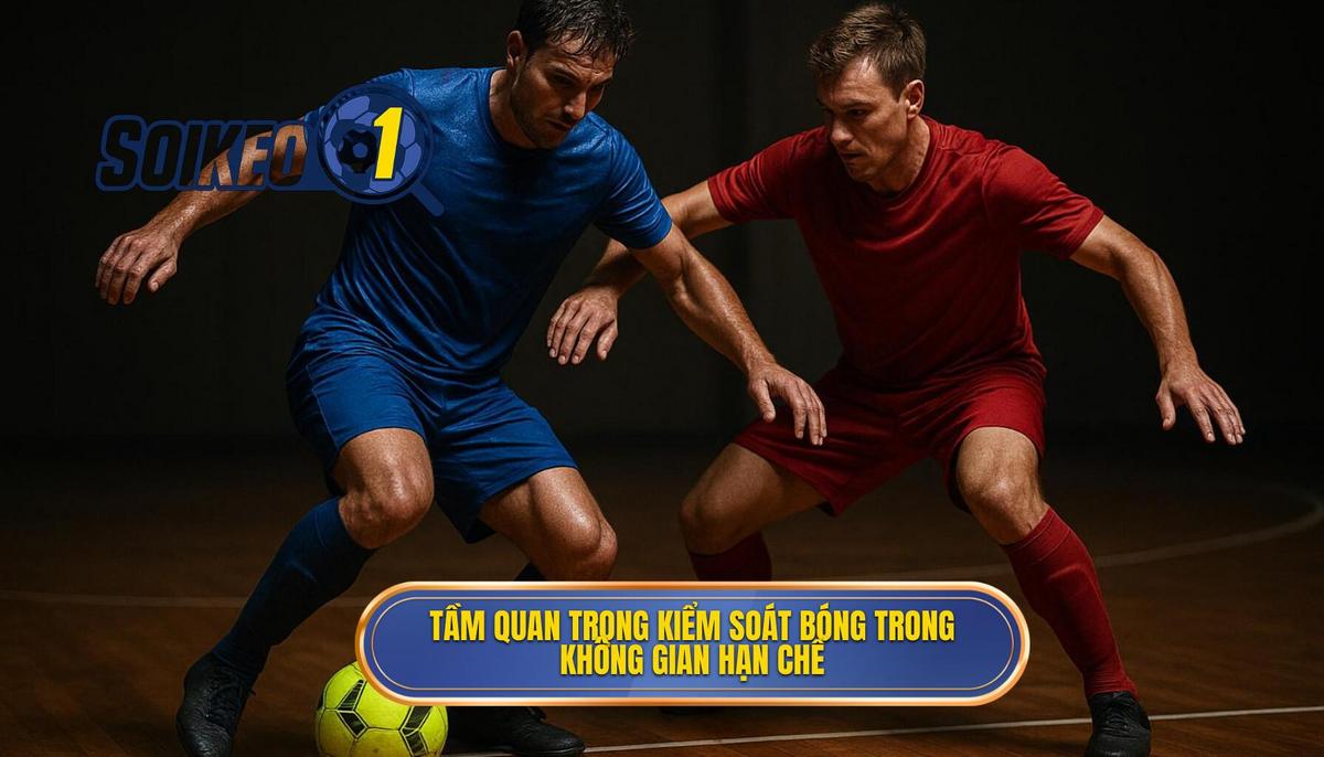 Tầm quan trọng chiến thuật của việc kiểm soát bóng trong khu vực chật hẹp