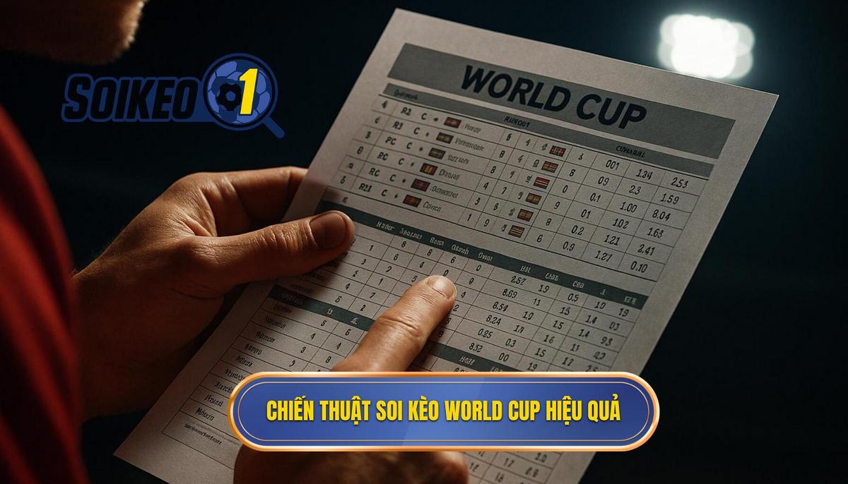 Chiến thuật soi kèo World Cup dựa trên thực thể phong độ và đội hình