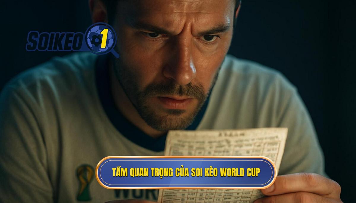 Đặc thù của giải đấu và tầm quan trọng của việc soi kèo World Cup
