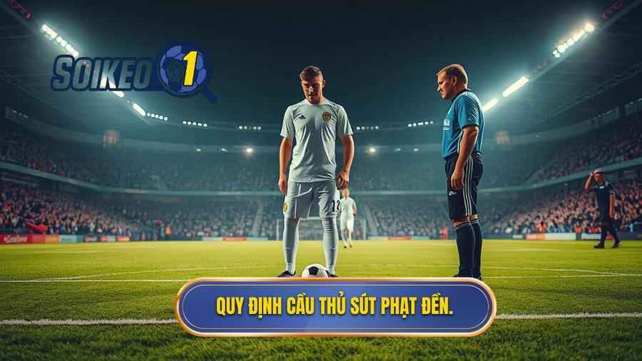 2. Quy định cầu thủ sút phạt đền.