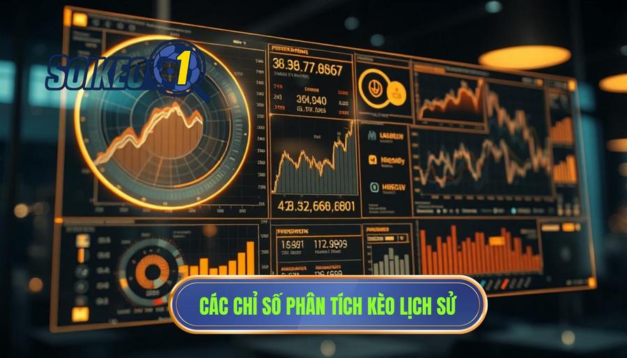 Các chỉ số quan trọng khi phân tích kèo theo lịch sử