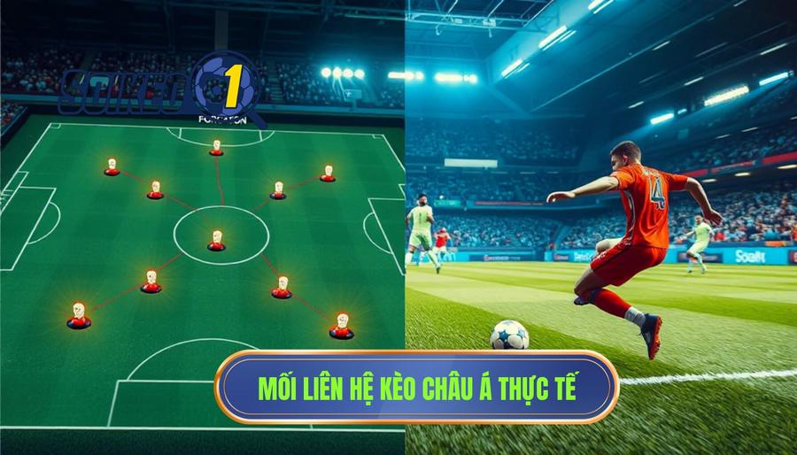 Mối liên hệ giữa kèo Châu Á và thế trận thực tế