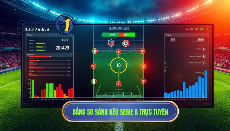 Bảng so sánh các loại kèo phổ biến trong Serie A live match